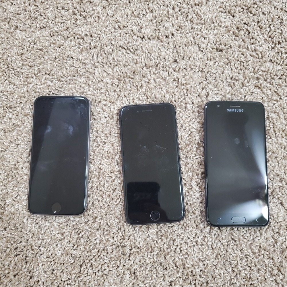 Apple iPhone SamSung PARTS ONLY Bundle Lot of3โ NON WORKING PHONES